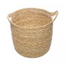 Conjunto 3 Cachepots de Fibra Natural com Alça e Forro de Plástico - Wolff 61657 - 4