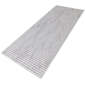 Passadeira Tapete Emborrachada em Pvc Cozinha 1 M X 45 Cm - Antiderrapante Cinza