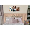 Ver imagem 1 de Ripas para Cabeceira de Cama Casal/Queen/King 240cm Amarelo