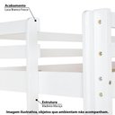 Ver imagem 6 de Cama Infantil/Juvenil Alta Prime III Casatema MadeiraOriginals