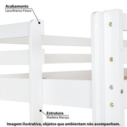 Cama Infantil/Juvenil Alta Prime III Casatema MadeiraOriginals - 6