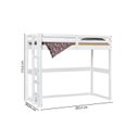 Ver imagem 2 de Cama Infantil/Juvenil Alta Prime III Casatema MadeiraOriginals