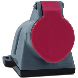 Tomada de Sobrepor 3p+t 32a 380/440v - S4206 - Steck - 1