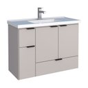 Ver imagem 3 de Gabinete para Banheiro com Cuba em Márimore Sintético 78,8cm