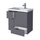 Ver imagem 7 de Gabinete para Banheiro com Cuba em Márimore Sintético 59,6cm 