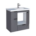 Ver imagem 2 de Gabinete para Banheiro com Cuba em Márimore Sintético 59,6cm 