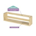 Ver imagem 4 de Prateleira Porta Livros Infantil em Madeira Casatema MadeiraOriginals