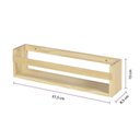 Ver imagem 2 de Prateleira Porta Livros Infantil em Madeira Casatema MadeiraOriginals