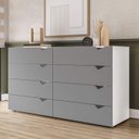 Ver imagem 1 de Cômoda com 8 Gavetas 150cm 240820 Linha Porto Politorno Móveis