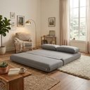 Ver imagem 2 de Sofá Cama Dora 2 Lugares 140 cm Casal Veludo Talento Móveis