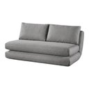 Ver imagem 1 de Sofá Cama Dora 2 Lugares 140 cm Casal Veludo Talento Móveis