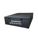 Ver imagem 3 de Cama Box Baú Casal Padrão com 48cm de Altura - Super Reforçado Corino Linho Chumbo