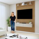 Ver imagem 7 de Painel para TV até 50 Polegadas MDF 134CMX218CM Frisado Curitiba Marrom