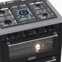 Ver imagem 3 de Fogao 5 Bocas Venax Temis Preto Gas Glp 220 V