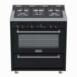 Fogao 5 Bocas Venax Temis Preto Gas Glp 220 V - 1