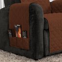 Ver imagem 4 de Protetor de Poltrona Classic 100% Poliéster:tabaco