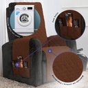 Ver imagem 2 de Protetor de Poltrona Classic 100% Poliéster:tabaco