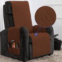 Ver imagem 3 de Protetor de Poltrona Classic 100% Poliéster:tabaco