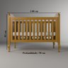 Berço Mini Cama em Madeira Maciça Versailles - 3