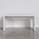 Ver imagem 3 de Escrivaninha Mesa Escritório em Tamburato Acabamento em BP Ficus 150cm CabeCasa MadeiraOriginals Branco
