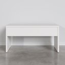 Ver mais imagens de Escrivaninha Mesa Escritório em Tamburato Acabamento em BP Ficus 150cm CabeCasa MadeiraOriginals Branco