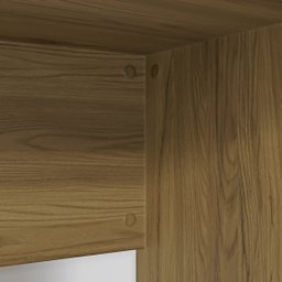 Mesa de Escritório em Tamburato Acabamento em BP 150cm Ficus CabeCasa MadeiraMadeira - 12