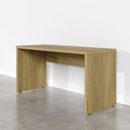 Mesa de Escritório em Tamburato Acabamento em BP 150cm Ficus CabeCasa MadeiraMadeira - 9