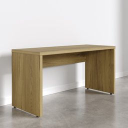 Mesa de Escritório em Tamburato Acabamento em BP 150cm Ficus CabeCasa MadeiraMadeira - 8
