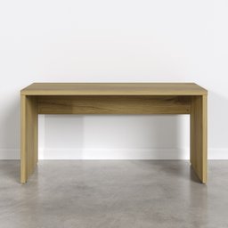 Mesa de Escritório em Tamburato Acabamento em BP 150cm Ficus CabeCasa MadeiraMadeira - 7