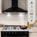 Ver imagem 4 de Coifa de Parede Piramidal Suggar TP0290PT 90cm LED Preto 110V