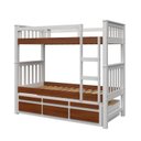 Ver imagem 2 de Treliche Solteiro Com 3 Gavetas 100% Madeira Maciça