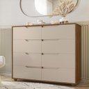 Ver imagem 3 de Cômoda 8 Gavetas Doble Albatroz Móveis