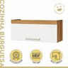Armário De Cozinha Aéreo 80Cm 1 Porta Basculante Burguesa Premuim  100% Mdf - 2