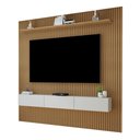 Ver imagem 7 de Painel para TV até 75 Polegadas MDF 224CMX218CM Frisado Curitiba Marrom