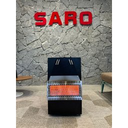 Aquecedor de Ambiente Lareira à Gás GLP AQGLP Saro Preto - 2