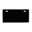 Ver imagem 3 de Cabeceira Queen Reta Luxo Estofada Com Tachas - Suede Preto