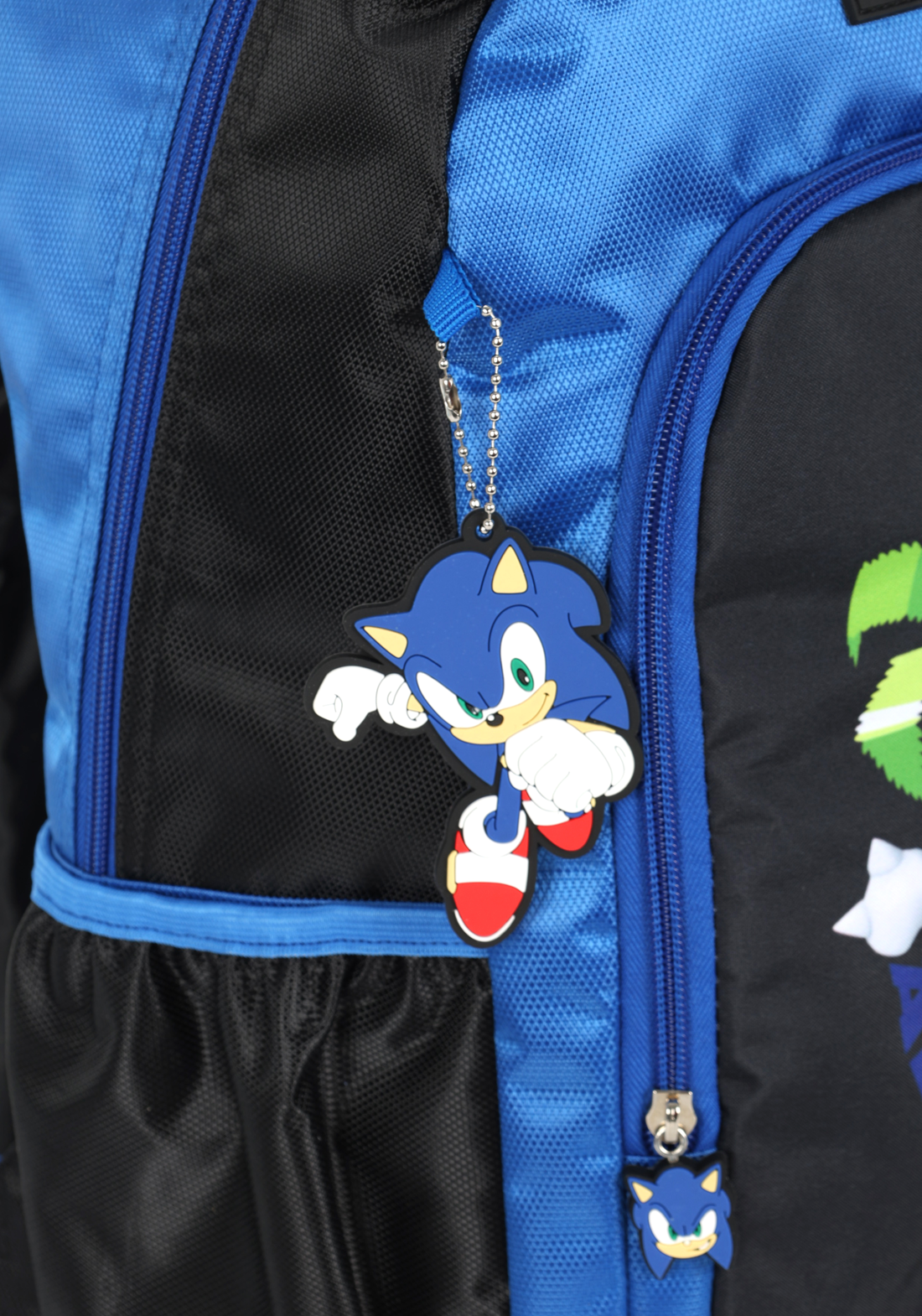 Mochila Costa Juvenil Sonic Original Luxo Ms46954:azul - 4