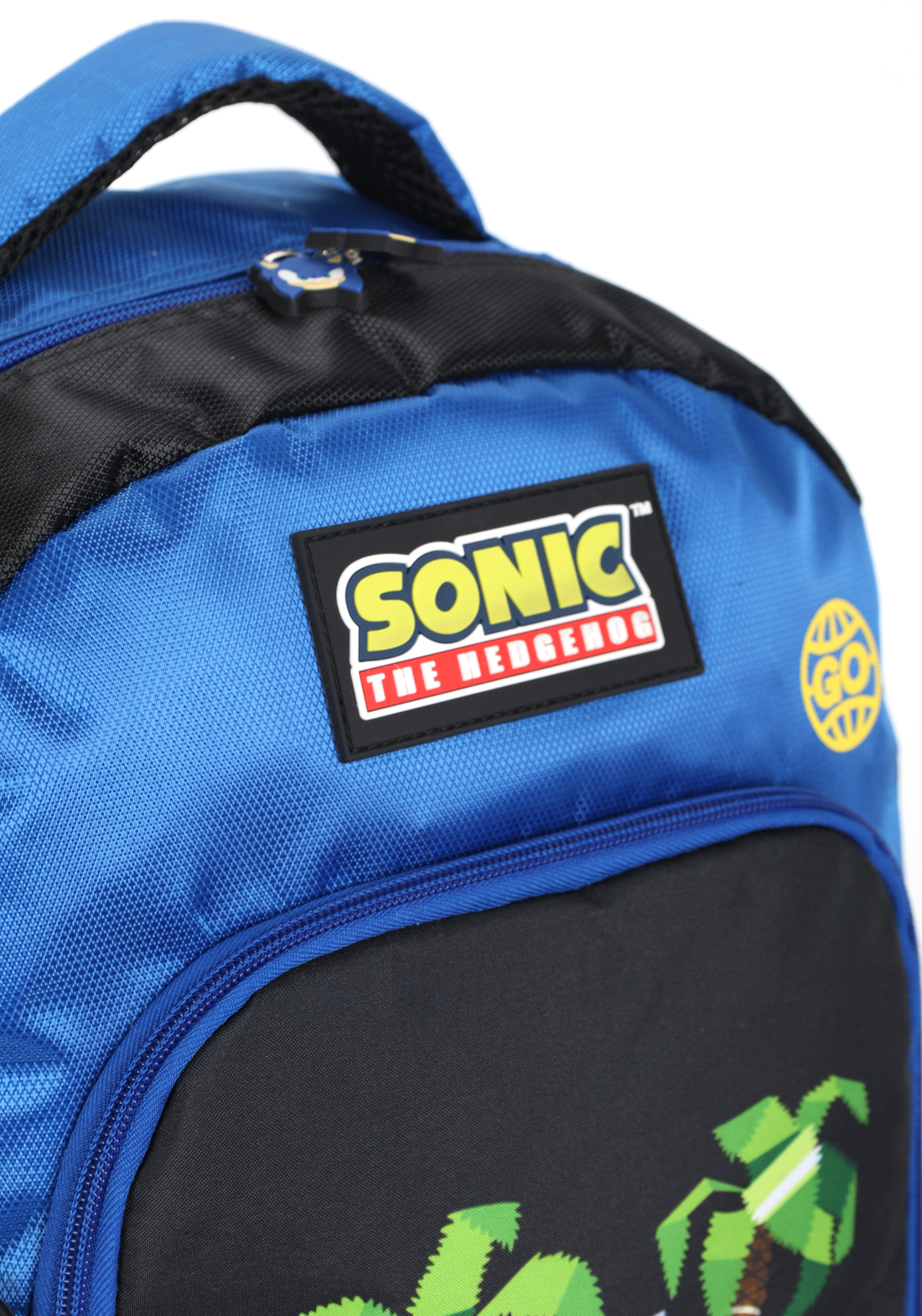 Mochila Costa Juvenil Sonic Original Luxo Ms46954:azul - 6