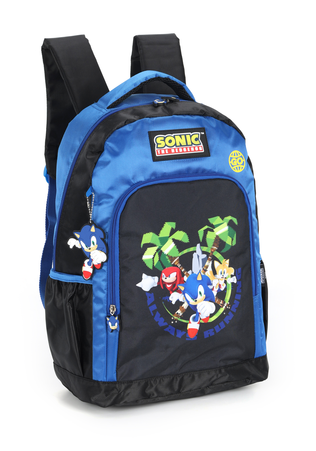 Mochila Costa Juvenil Sonic Original Luxo Ms46954:azul - 2