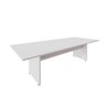 Mesa de Reunião 10 Lugares Escritório 270cm Pés Painel F5 Cor:cinza - 2