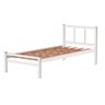 Cama De Ferro Vintage Solteiro 0.78 Branca Jane Shop JM - 3