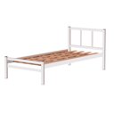 Ver imagem 3 de Cama De Ferro Vintage Solteiro 0.78 Branca Jane Shop JM