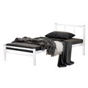 Ver imagem 2 de Cama De Ferro Vintage Solteiro 0.78 Branca Jane Shop JM