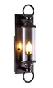 Ver imagem 1 de Arandela Colonial Alteza Marrom 44,5cm 1e27 Ip20 Galaxy Led