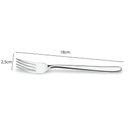 Ver imagem 6 de Jogo de Talheres Garfo e Faca Churrasco Inox Siena Brinox Mesa Posta 24 Peças