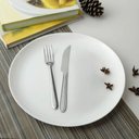 Ver mais imagens de Jogo de Talheres Garfo e Faca Churrasco Inox Siena Brinox Mesa Posta 24 Peças
