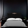 Cabeceira Kate para Cama de Casal 1,40 Veludo Preto Bz Home Decor - 5