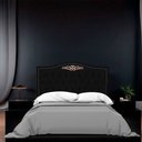 Ver imagem 5 de Cabeceira Kate para Cama de Casal 1,40 Veludo Preto Bz Home Decor