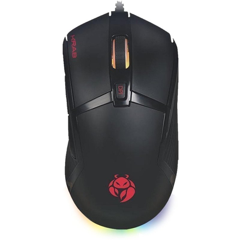 Mouse Gamer Krab Chimera KBGMR50 RGB 24000DPI - Preto (com Cabo) - 2