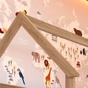 Ver imagem 5 de Bicama Casinha Montessoriana Solteiro Aveiro Oak Sorriso Shop Jm